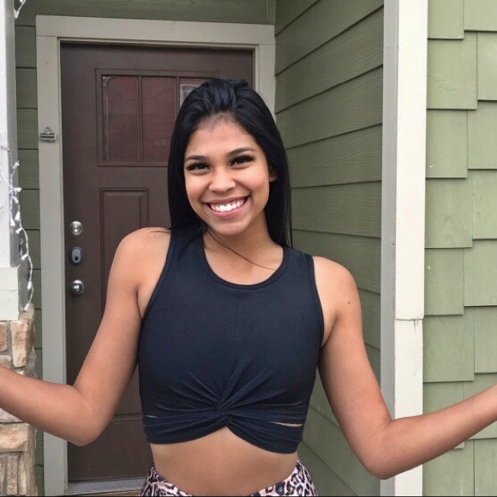 Black athletic top